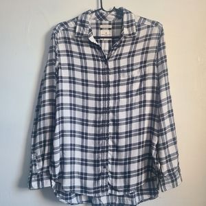 Plaid Boyfriend Flannel